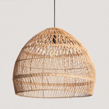 Candeeiro Suspenso Rattan para Exterior Yamil Ø550 mm ILUZZIA