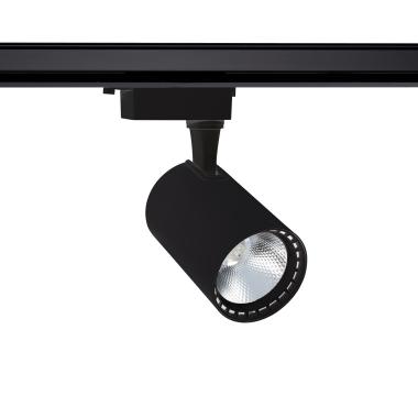 Foco LED Bron Preto 30W para Carril Monofásico