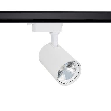 Foco Carril LED Monofásico 30W Bron Blanco