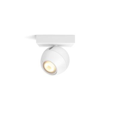 Candeeiro de Teto White Ambiance Um Foco GU10 PHILIPS Hue Buckram Extensión