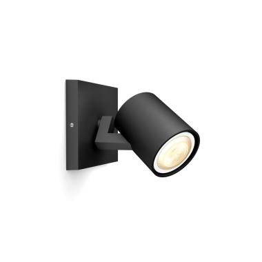 Lámpara de Pared White Ambiance 1 Foco GU10 PHILIPS Hue Runner Extensión