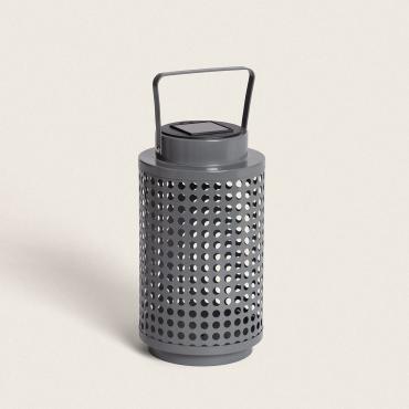 Candeeiro de Mesa LED Solar Portátil com Bateria Recarregável Small Árta Cinzento escuro