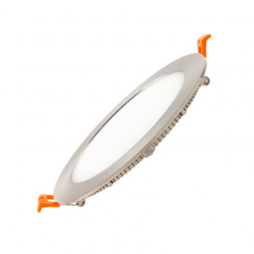 Product Placa LED 12W Circular SuperSlim Silver Corte Ø 155 mm