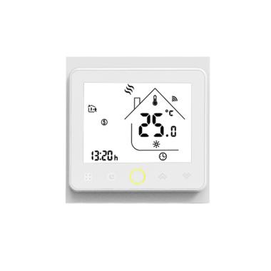 Product Termostato WiFi Programable Blanco Para Calefacción