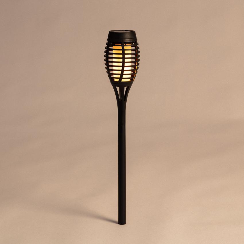 Producto de Antorcha Solar Exterior LED Efecto Llama con Pincho Nyala 48cm