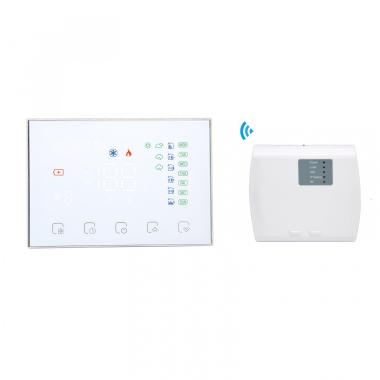 Product Termostato Calefacción WiFi Programable Blanco Inalámbrico