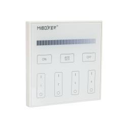 Product Mando RF 220-240V AC de Pared para Regulador LED Monocolor 4 Zonas RF MiBoxer T1