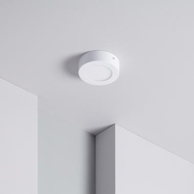 Product Plafon LED 6W Circular SwitchCCT Seleccionável Ø120 mm Regulação Compatível com Comando RF V2