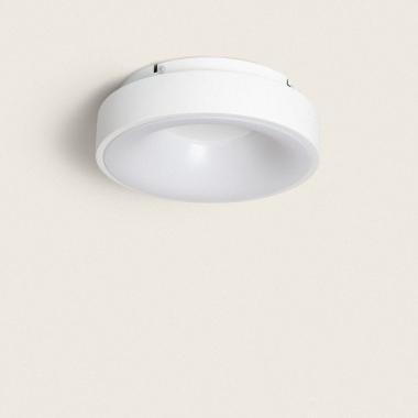 Plafon LED 20W Circular Metal Ø300 mm CCT Selecionável Jacob