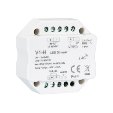 Regulador LED RF 12/48V para Tira LED Monocolor Compatible con Pulsador