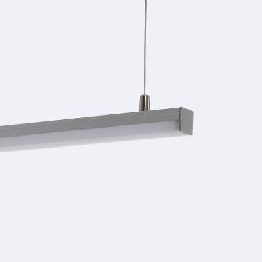 Perfil de Aluminio Colgante 2m para Tira LED hasta 17 mm