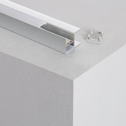 Product Perfil de Aluminio para Estantes com Tampa Contínua para Fita LED de até 12 mm