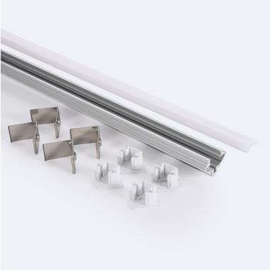 Producto de Perfil Aluminio Superficie Esquina 2m para Tira LED hasta 11 mm