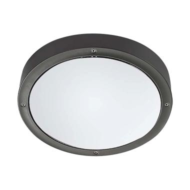 Plafón Basic LED 14.5W Aluminium IP65 LEDS-C4 Gris Urbano 15-9835-Z5-CL