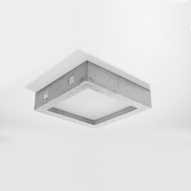 Plafón LED Riza Hormigón SOLLUX