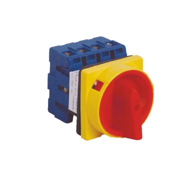 Interruptor Seccionador Corte en Carga Paro Emergencia MAXGE 4P 25-100A Montaje en Panel