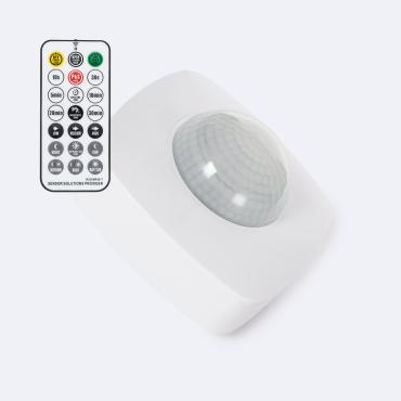 Sensor De Movimiento 360º IP65 Miratic - Alcance 24 M, 1200W, Ajuste De Luz, Para Interior Y Exterior