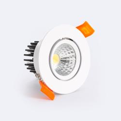 Product Downlight LED 5W Circular Regulável Dim To Warm Corte Ø50 mm
