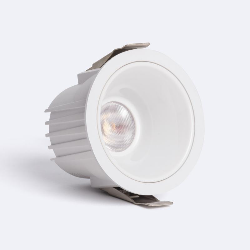 Produto de Downlight LED 12W Circular (UGR15) Branco LIFUD Corte Ø75 mm